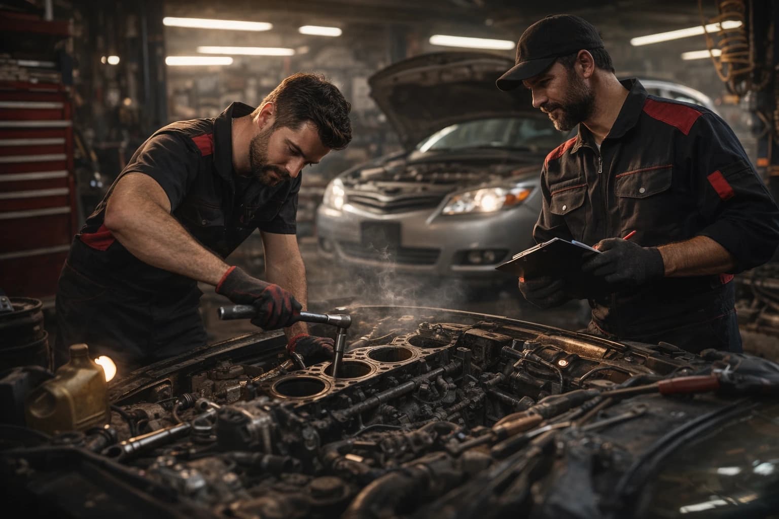 Oto servis atölyesi